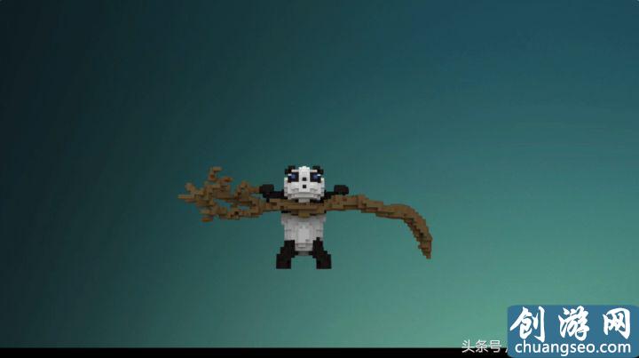 《我的世界》手游最新动物作品大合集 看来看去还是国宝大熊猫最可爱！